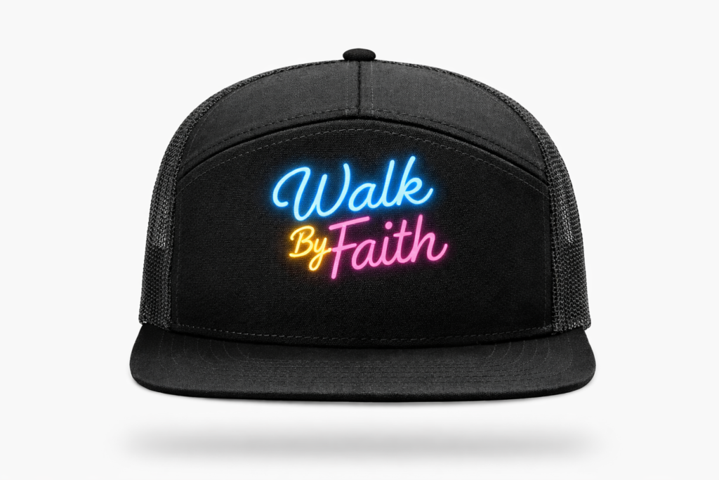 Neon Series Trucker Hat — Walk By Faith